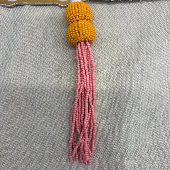 Wandering Moon “Spritz Please” Viral Beaded Bag - Pink and Orange - Picture 3 of 6